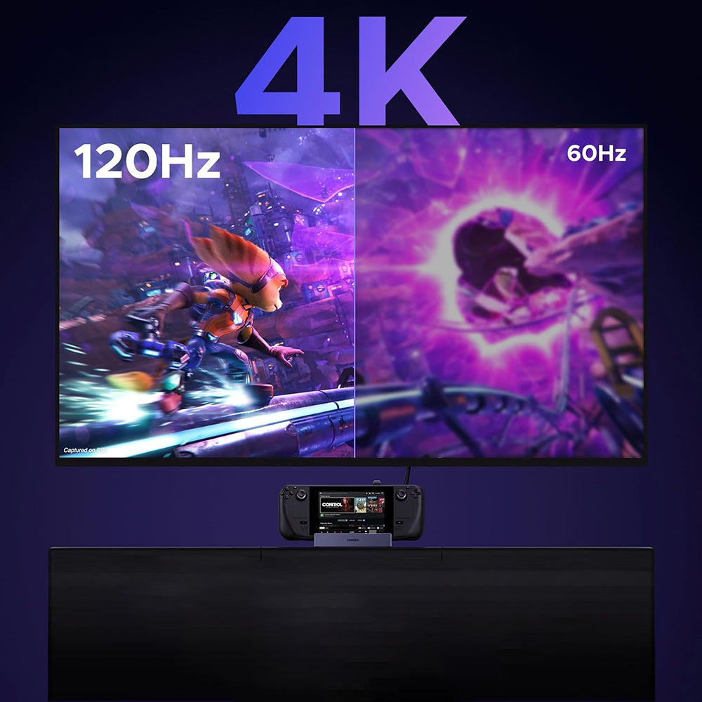 Support Hub UGREEN 75126 pour Console Portable, Gris