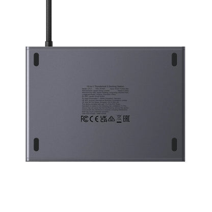 Hub Thunderbolt UGREEN U712, 10in1, Grigio