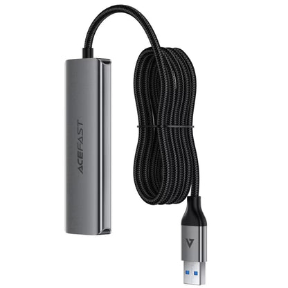 USB-Hub Acefast J17, 4in1, Grau