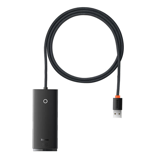 Hub USB Baseus Lite, 5in1, Schwarz WKQX030101