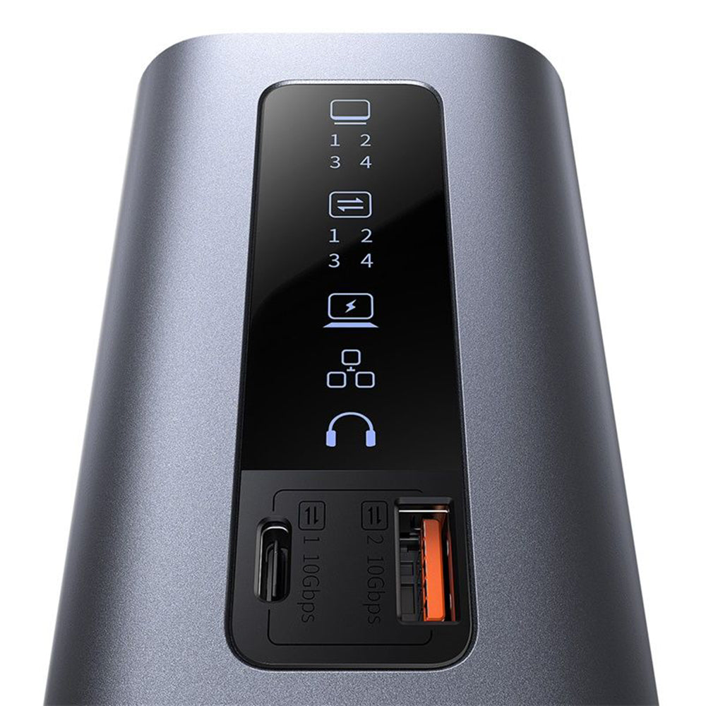Hub USB-C Baseus SpaceMate, 11in1, Grigio B00568101813-00