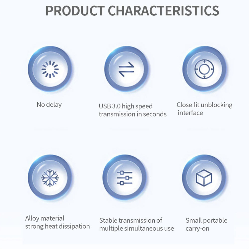 Hub USB-C Techsuit H13 ZenithDock, 4en1, Gris