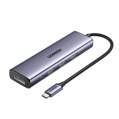 Hub USB-C UGREEN CM511 (75642), 6in1, Grigio