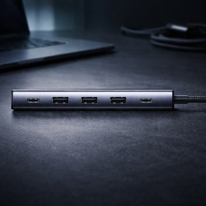 Hub USB-C UGREEN CM511 (75642), 6in1, Grigio