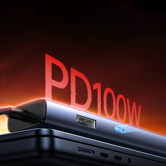 Hub USB-C UGREEN CM512 (75643), 6in1, Grigio