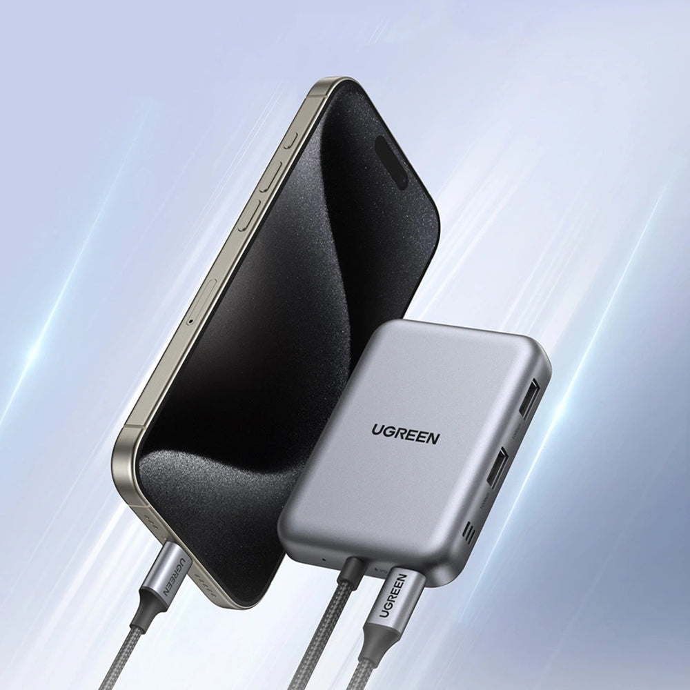Hub USB-C UGREEN CM896 (65759), 7en1, Gris
