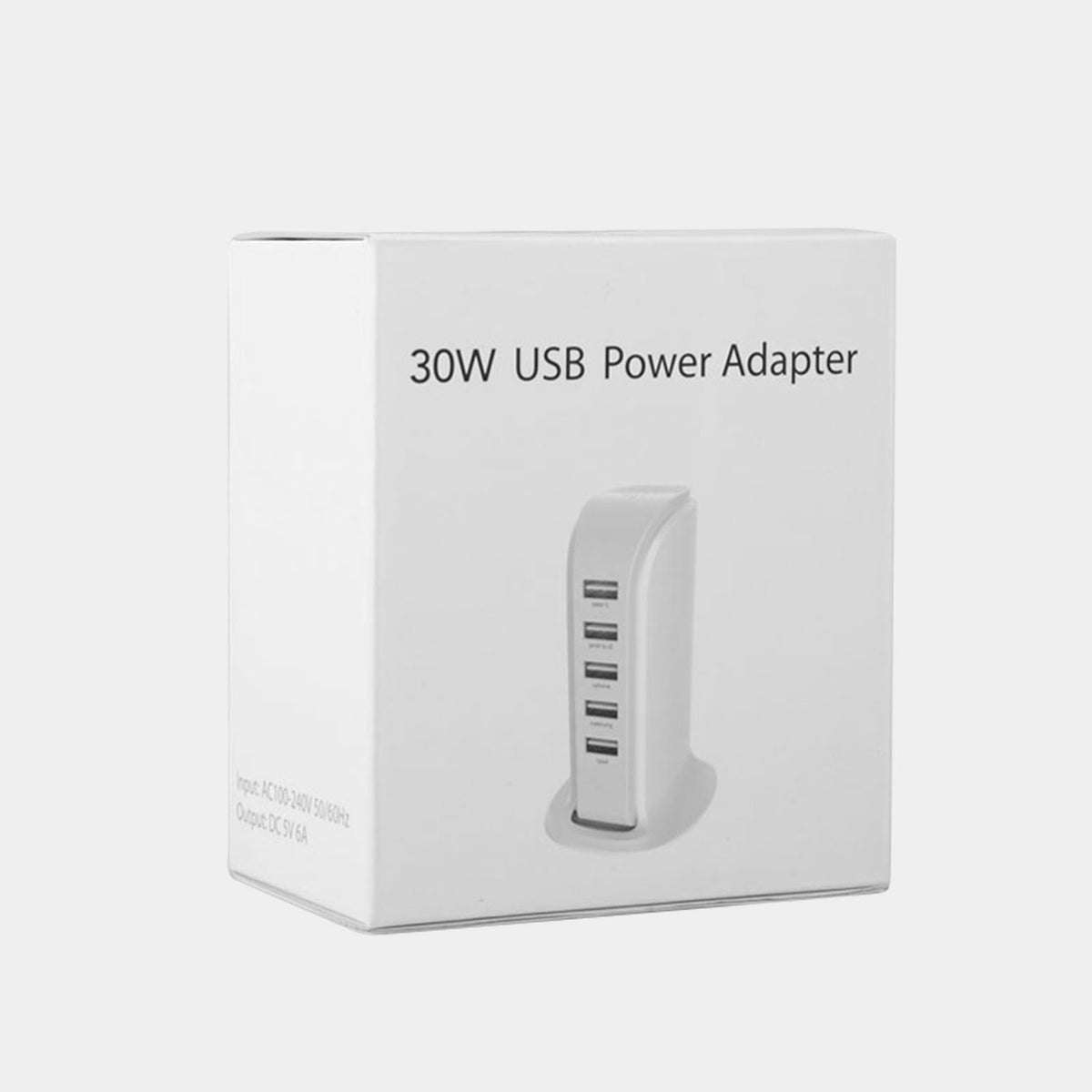 Chargeur Station Dudao A5EU, 25W, 5A, 5 x USB-A, Blanc