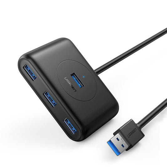 Hub USB UGREEN CR113, 4 x USB-A 3.0, 1m, Noir