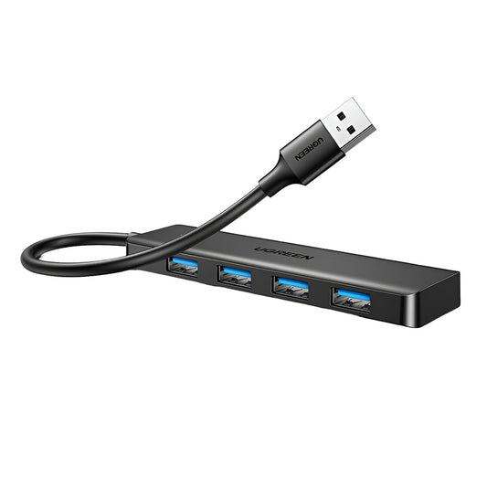 Hub USB UGREEN CM219 (25851), 4 x USB-A 3.0, Nero