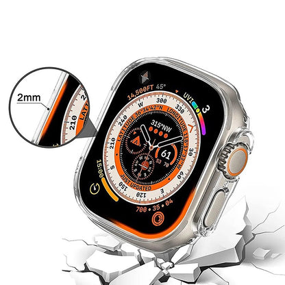 Custodia Anank Screen Guard per Apple Watch Series 7 41mm, Nera