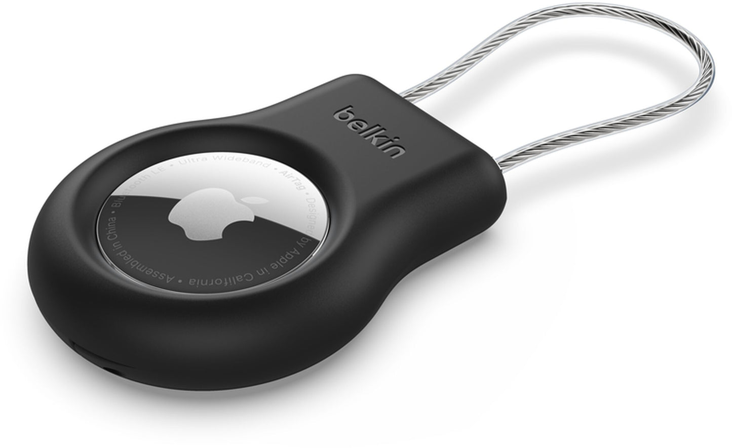 Étui Belkin Wire Cable pour Apple AirTag, Noir MSC009btBK