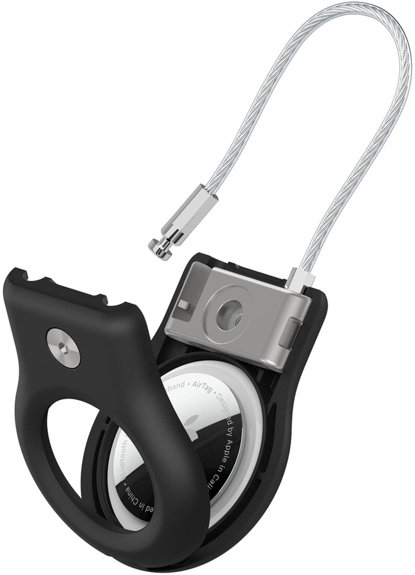 Étui Belkin Wire Cable pour Apple AirTag, Noir MSC009btBK
