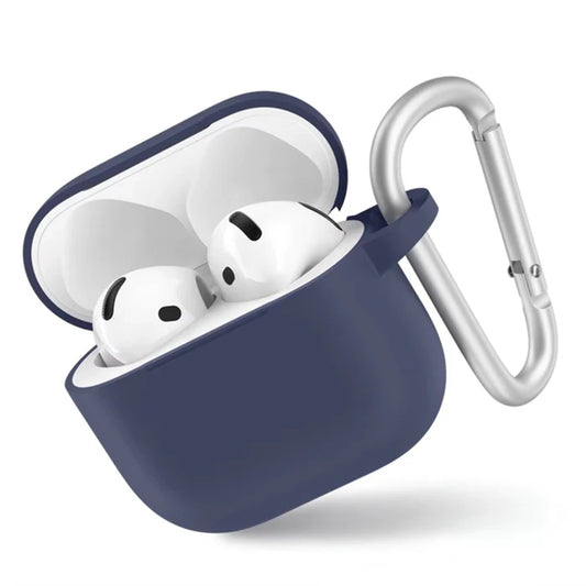 Custodia Blueo Liquid per Apple AirPods 4, Blu Navy