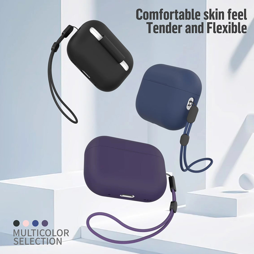 Custodia Blueo Liquid per Apple AirPods Pro 2, Viola