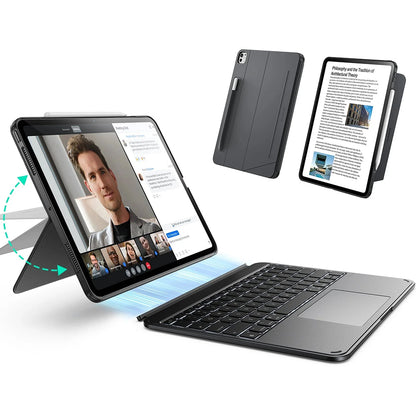 Tastaturhülle für Apple iPad Pro 13 (2024), ESR, Shift, Grau