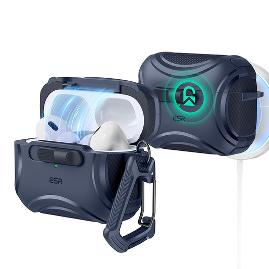 Étui ESR Cyber pour Apple AirPods Pro Series, Bleu