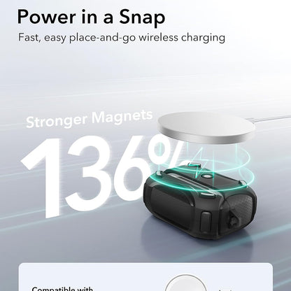 Custodia ESR Cyber per Apple AirPods Pro Series, Nera