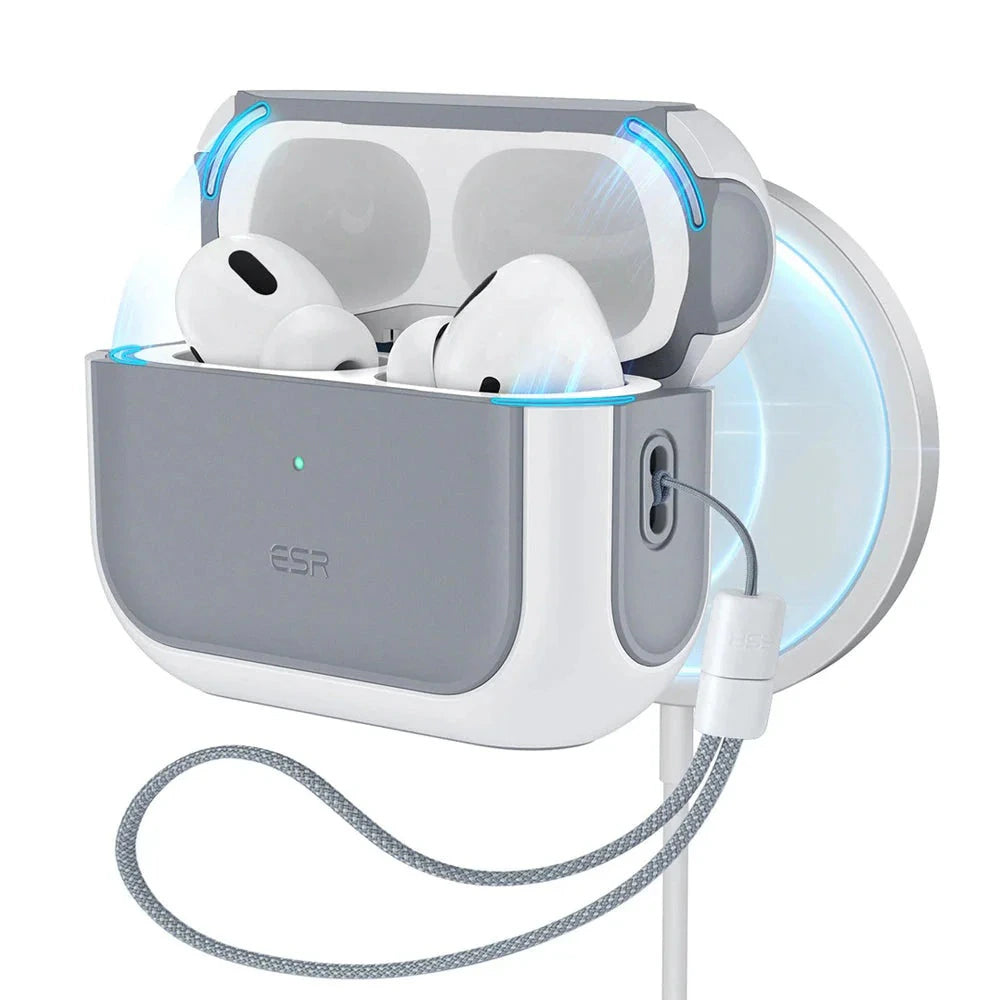 Custodia ESR Orbit Hybrid per Apple Airpods Pro 3, Bianca