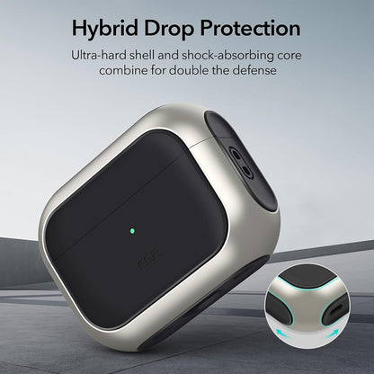 Custodia ESR Orbit Hybrid per Apple AirPods 4, Blu