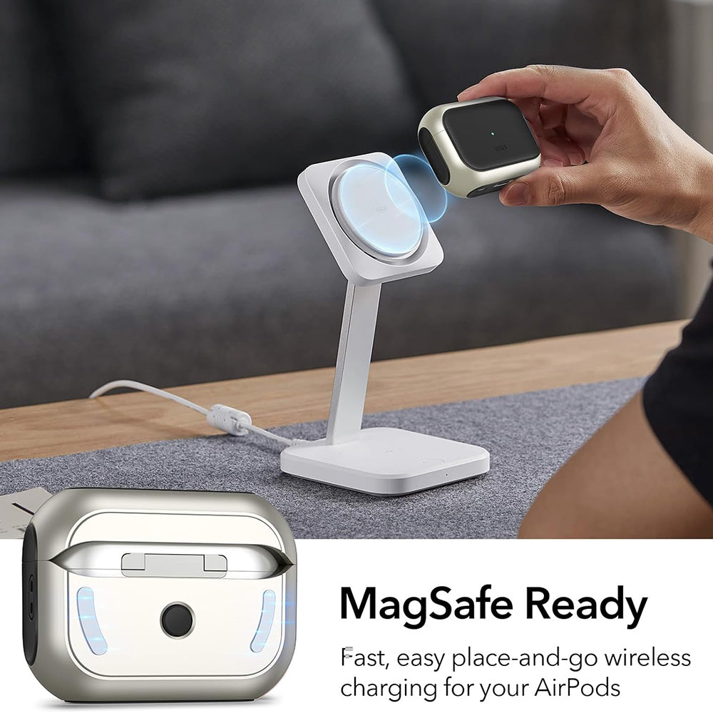 Custodia ESR Orbit Hybrid per Apple AirPods 4, Viola