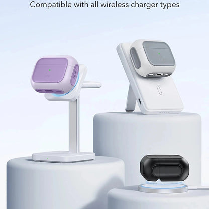 Custodia ESR Orbit Hybrid per Apple AirPods Pro 3, Viola