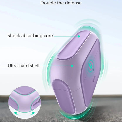Custodia ESR Orbit Hybrid per Apple AirPods Pro 3, Viola