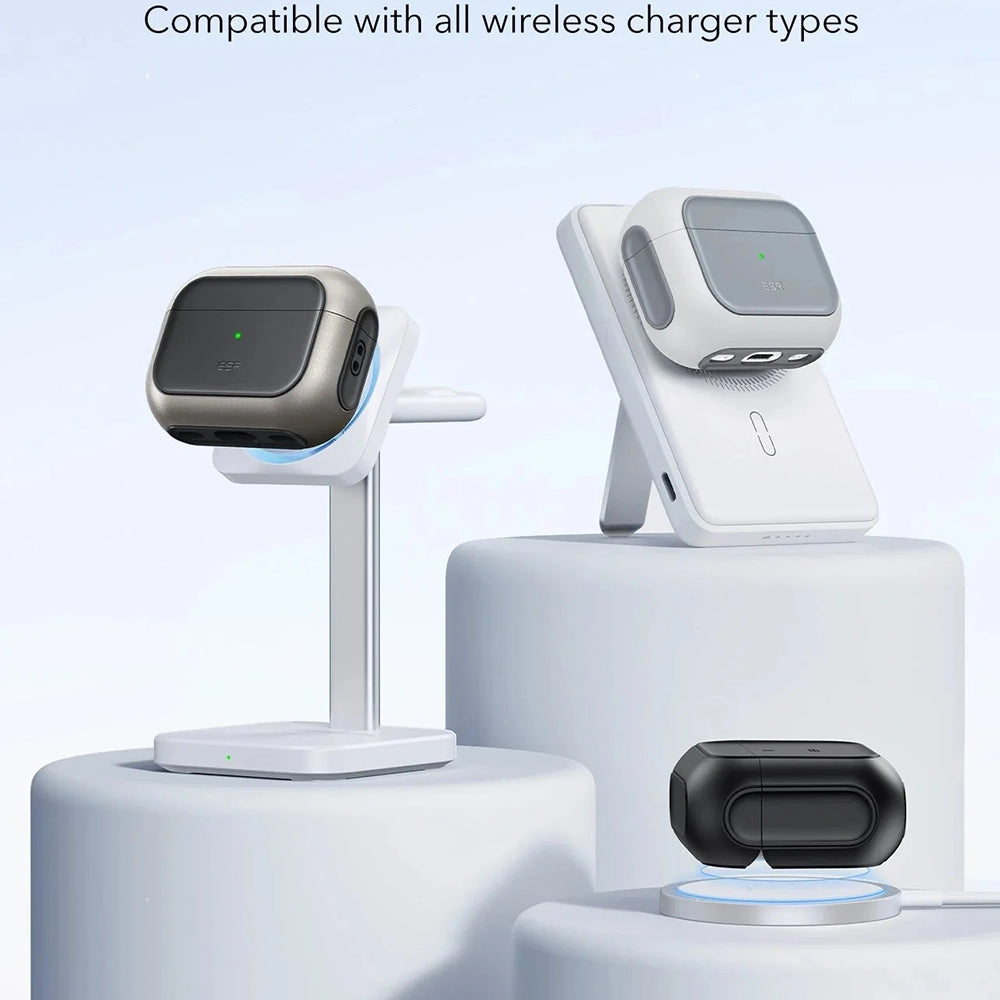 Custodia ESR Orbit Hybrid per Apple AirPods Pro 3, Nera