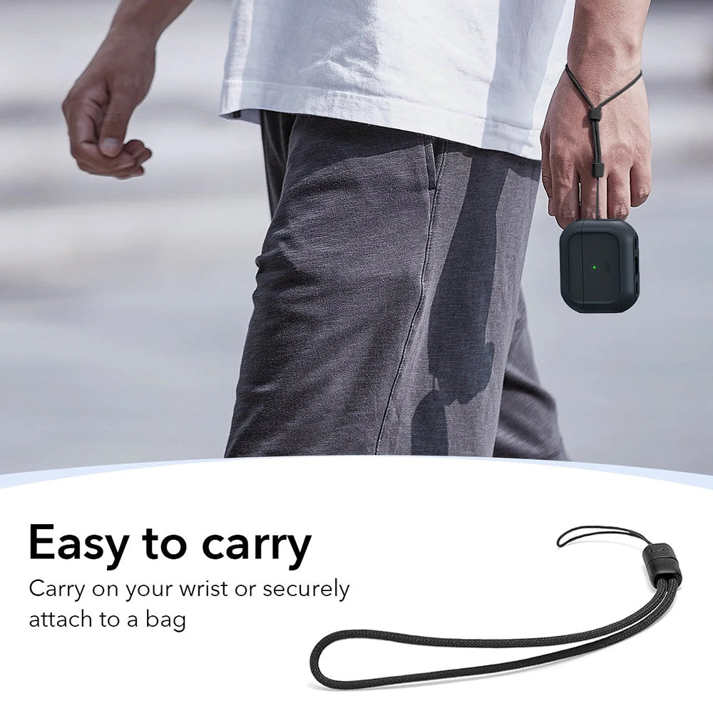Custodia ESR Orbit Hybrid per Apple AirPods Pro 3, Nera