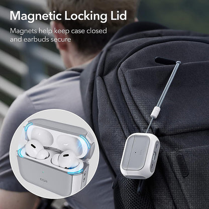 Coque ESR Orbit Hybrid pour Apple AirPods Pro Series, Blanche