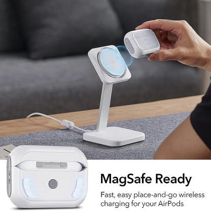 Coque ESR Orbit Hybrid pour Apple AirPods Pro Series, Blanche