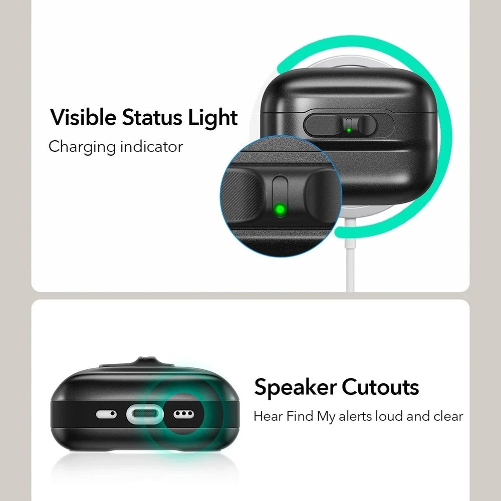 Étui ESR Pulse Magnetic FlickLock pour Apple AirPods Pro 3, Blanc