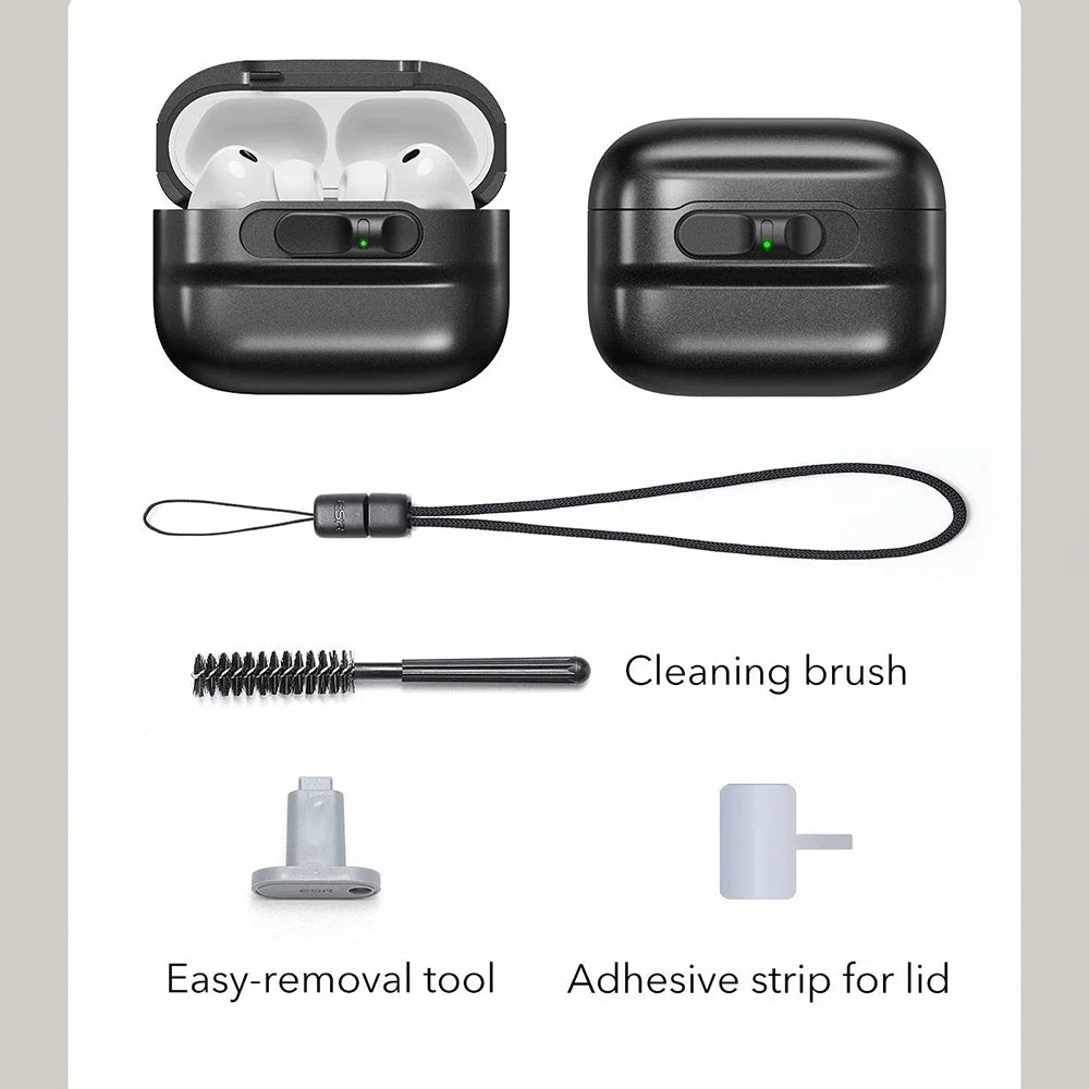 Étui ESR Pulse Magnetic FlickLock pour Apple AirPods Pro 3, Blanc