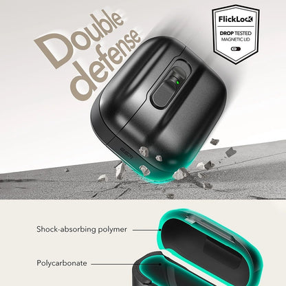 Custodia ESR Pulse Magnetic FlickLock per Apple AirPods Pro 3, Blu Navy