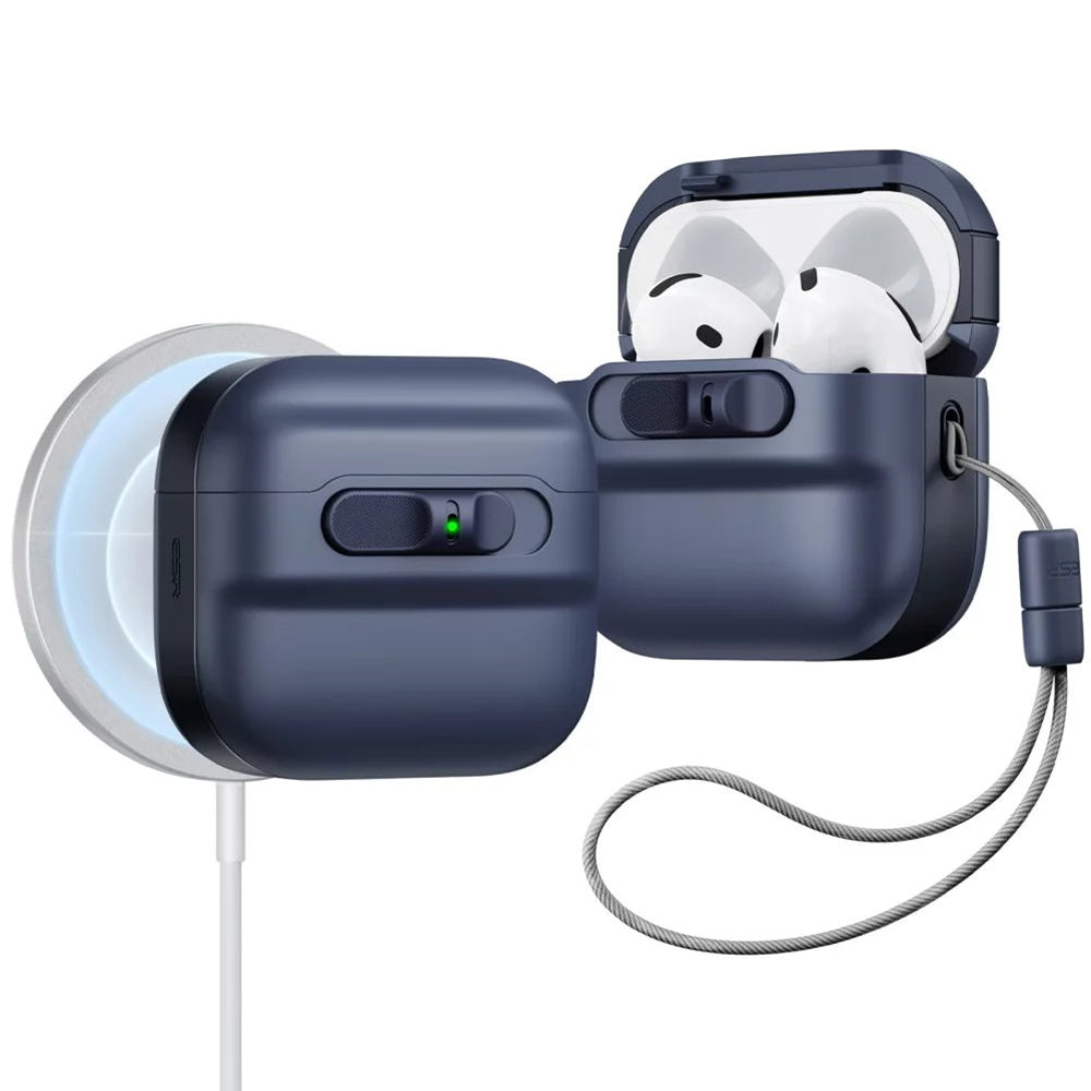 Custodia ESR Pulse per Apple AirPods 4, Blu