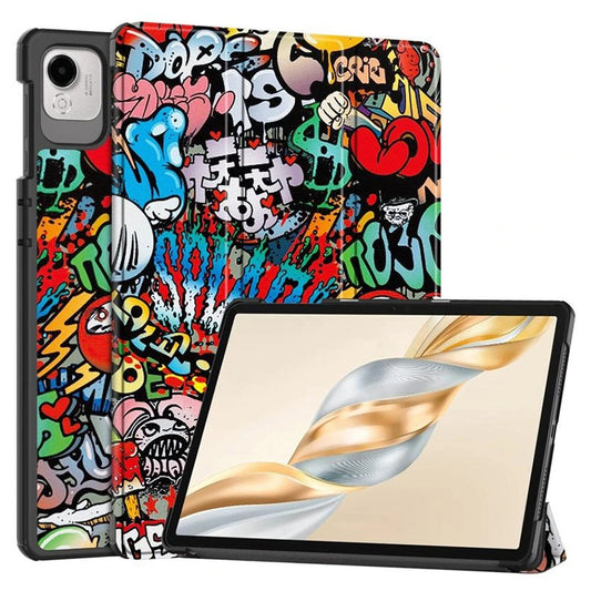 Custodia per Honor Pad X9a / X9 / X8 Pro, Techsuit, FoldPro Urban Vibe, Multicolore