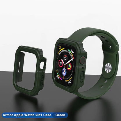 Custodia Lito Armor 360 per Apple Watch 42mm Series, Verde