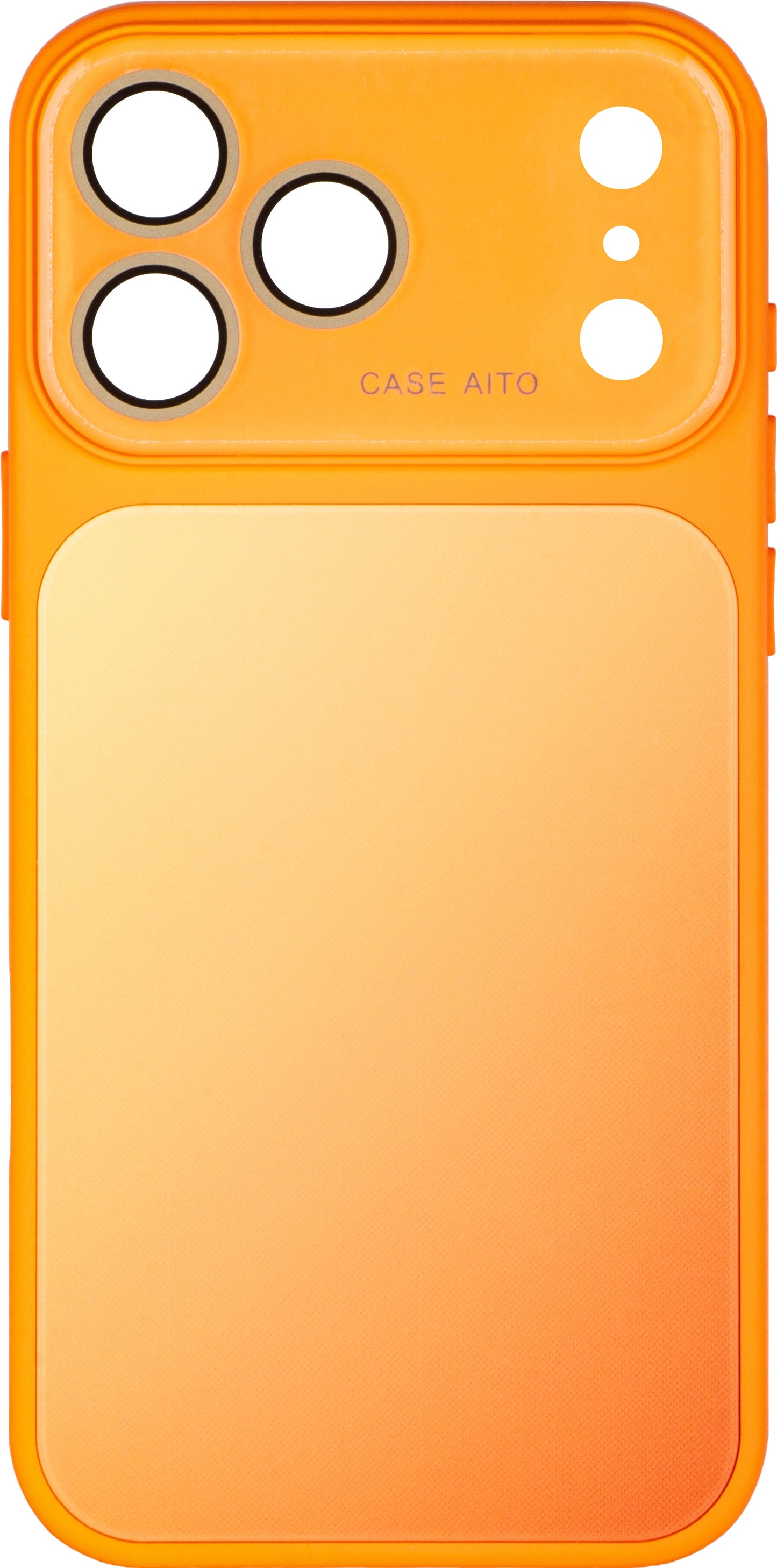Coque MagSafe pour Apple iPhone 17 Pro Max, OEM, Gradient, Orange Jaune