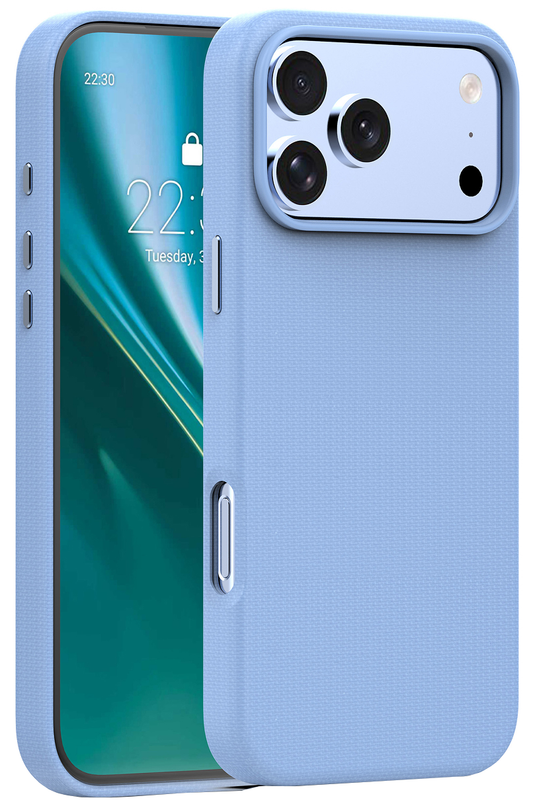 Coque MagSafe pour Apple iPhone 18 Pro Max / 17 Pro Max, Etteri, Elegant Mag, Bleu