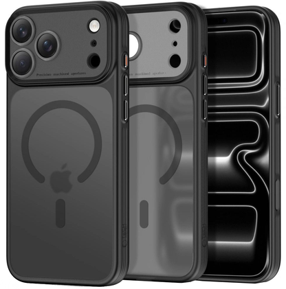 Custodia MagSafe per Apple iPhone 18 Pro Max / 17 Pro Max, Tech-Protect, MagPrime CC, Nera Opaca