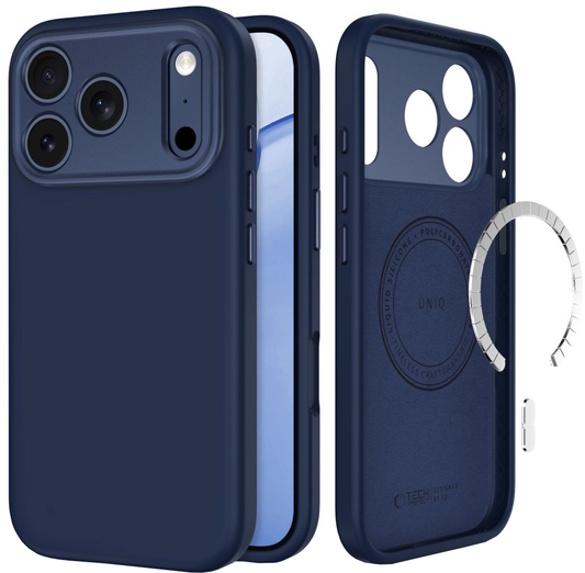 MagSafe-Hülle für Apple iPhone 18 Pro Max / 17 Pro Max, Tech-Protect, Uniq CC, Marineblau