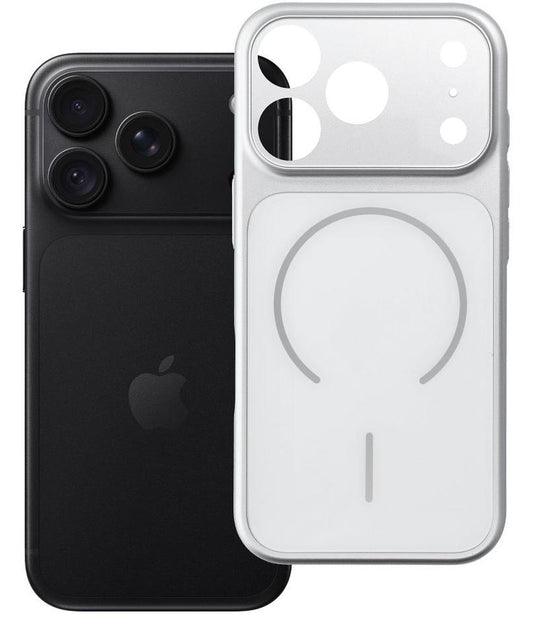 MagSafe-Hülle für Apple iPhone 18 Pro / 17 Pro, OEM, Make 18, Silberfarben
