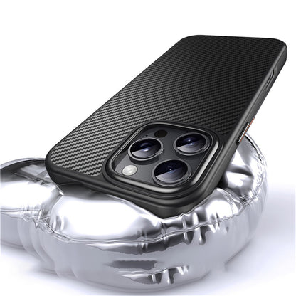 Coque MagSafe pour Apple iPhone 16 Pro Max, OEM, Carbone, Noire