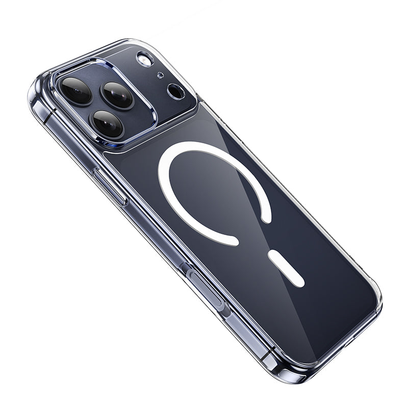 Custodia MagSafe per Apple iPhone 17 Pro Max, Borofone, BI5 Ice Shield, Trasparente