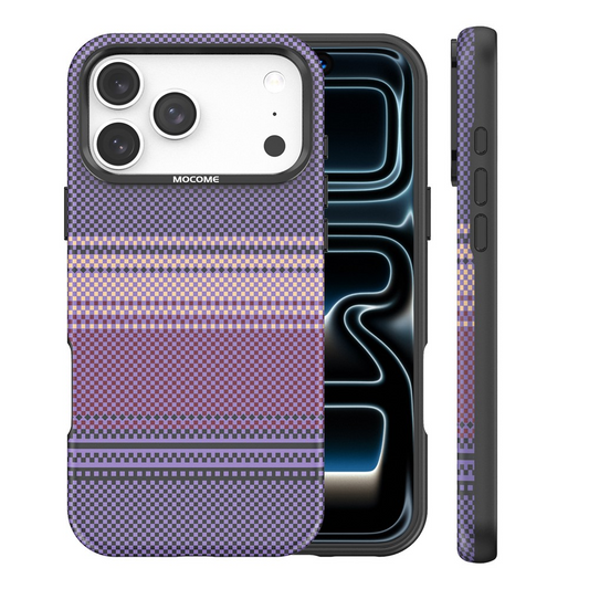 Coque MagSafe pour Apple iPhone 17 Pro, OEM, Gradient Rainbow, Violet