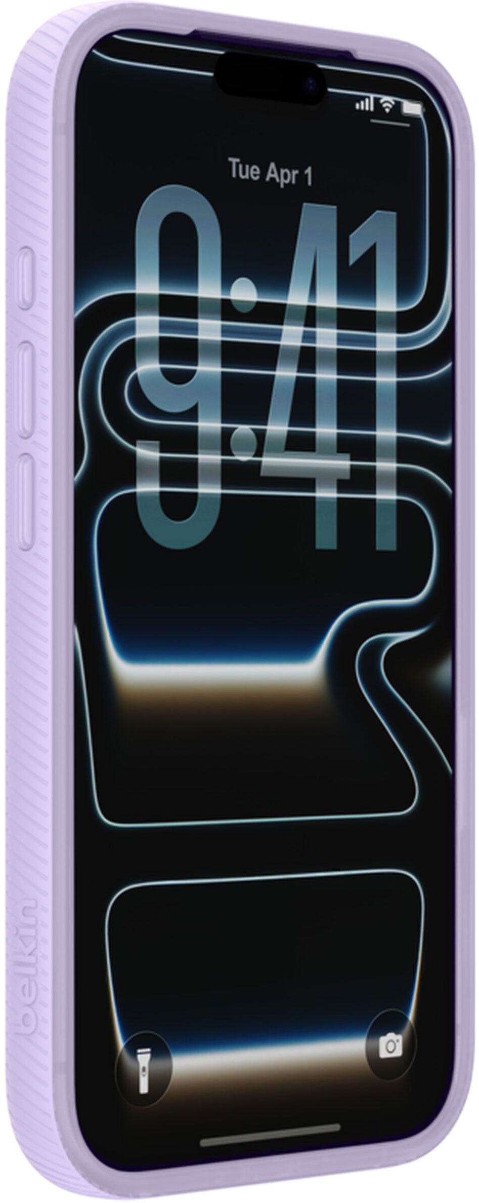 Custodia MagSafe per Apple iPhone 17 Pro Max, Belkin, SheerForce Grip, Viola MSA036hqLV