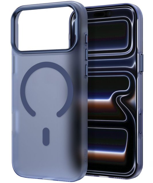 MagSafe-Hülle für Apple iPhone 18 Pro Max / 17 Pro Max, Tech-Protect, MagZero, Matt Marineblau
