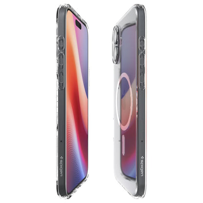 Custodia MagSafe per Apple iPhone 16 Plus, Spigen, Liquid Crystal, Trasparente ACS08388