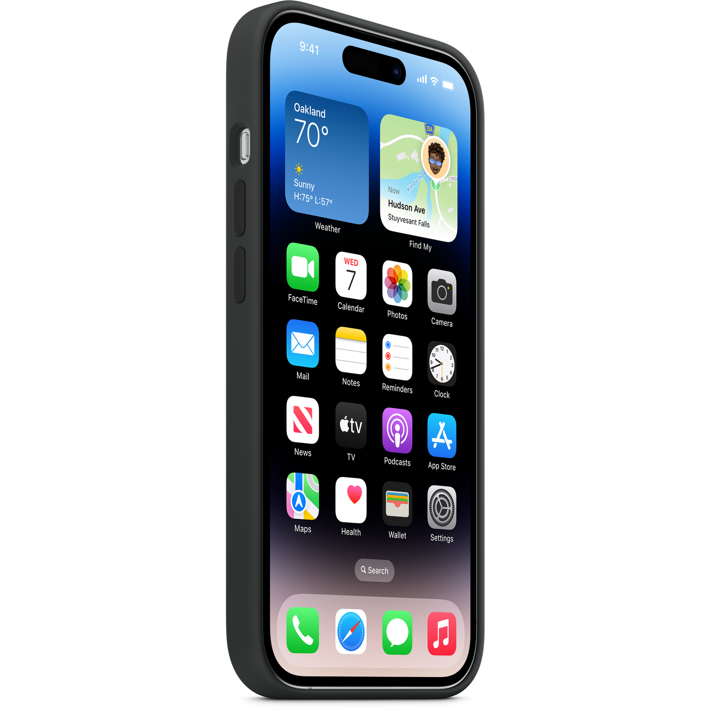 MagSafe Hülle für Apple iPhone 14 Pro Max, Schwarz MPTP3ZE/A