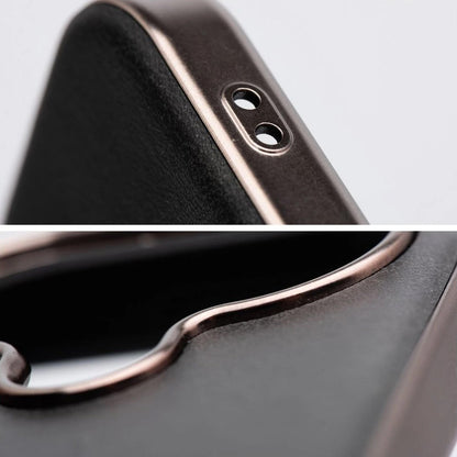 Custodia MagSafe per Apple iPhone 16 Pro, OEM, Gentleman Mag, Nera