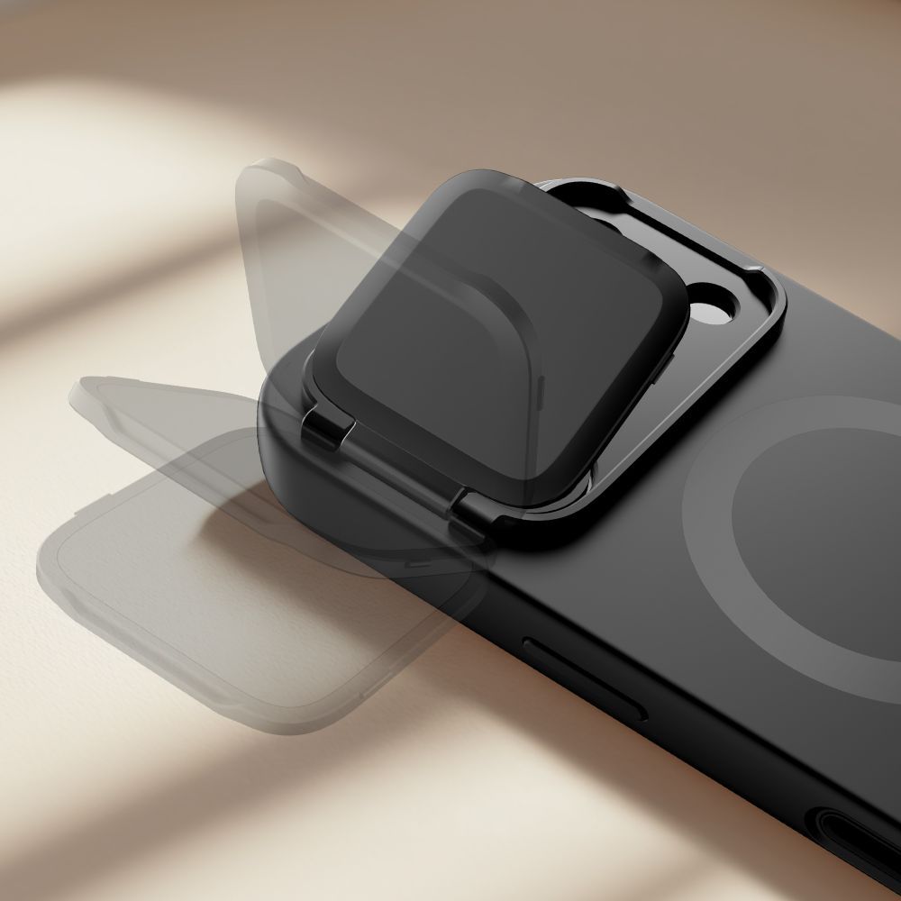 Étui MagSafe pour Apple iPhone 17 Pro, Tech-Protect, Kevlar Aura, Noir